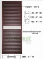 美之源新款皮百葉板移門，成品門，衣柜門